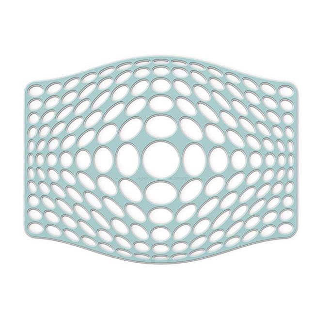 Silicone Zone,Sink Mat Large,Blue & White