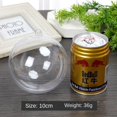 thumbnail image 3 of 10 piezas de bolas grandes de plástico rellenables transparentes de 10 cm para Navidad, decoración para el hogar, boda, jardín, árbol, caja de regalo para colgar en la fiesta, 3 of 5