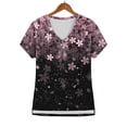 thumbnail image 6 of Dyfzdhu 250th Anniversary Usa Shirt T Shirts For Women Fashion Daily Casual V Neck Short Sleeve Tops Loose, 6 of 7