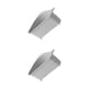 thumbnail image 1 of Billuyoard Fregadero Triangular, estante de almacenamiento para desagüe, esponja de cocina, soporte para cepillos, cesta, escurridor con ventosas gris 2piezas Billuyoard CBP137465, 1 of 6