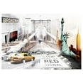 thumbnail image 3 of Tiptophomedecor Street Art Wallpaper Wall Mural - New York Streets, 3 of 4