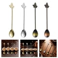 thumbnail image 2 of Pack of 6 Practical Stirring Spoons for Coffee Tisane Dessert in Kirsite Elegant Art Perfect for Table Setting, 2 of 8