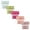 H, variant on 5 Pieces Cute Toddler Baby Girls Elastic Soft Nylon Headwraps Knot Bow Headband Turban,Color:A