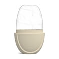 thumbnail image 3 of TFixol Rouleau de Glace Multifonction Bricolage pour le Visage pour le Rajeunissement de la Peau, l'Éclaircissement et la Réduction de l'Acné - Design Elliptique Jaune, Silicone de Qualité Alimentaire, Outil de Soins de la Peau Facile à Utiliser, 3 of 6