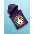 thumbnail image 3 of Emoji Polo Club - Classic Dog Emblem Design Men's Hoodie, 3 of 4