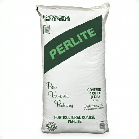 PVP Industries Organic Coarse Perlite Planting Soil Additive, 4 cu. ft., White