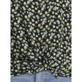 thumbnail image 4 of No Boundaries Juniors Tie Front Camp Shirt, 4 of 5