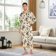 thumbnail image 3 of joogoo Cactus Cowboys Unisex Adults Onesies Pajamas Jumpsuits L, 3 of 7