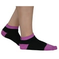 thumbnail image 3 of Mato & Hash 5 Toe Active Athletic Performance Sport Toe Socks  - Black/Radiant Orchid CA7000SP S/M, 3 of 4
