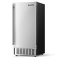 thumbnail image 1 of Coolski Commerciale sous Comptoir Ice Machine, Machine à Glaçons Intégrée 80 Lb/24 H, 1 of 10
