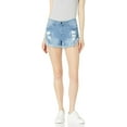 thumbnail image 1 of Shorts Denim Jeans Acid Washed Blue Active Wear for Summer Juniors Size 3, 1 of 2