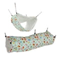thumbnail image 3 of Small Pet Cage Hammock Set, Hamster Hammock Tunnel Cage Passage Design Comfortable Satisfying Nature  For Small Animals For Squirrel For Hamster, 3 of 8