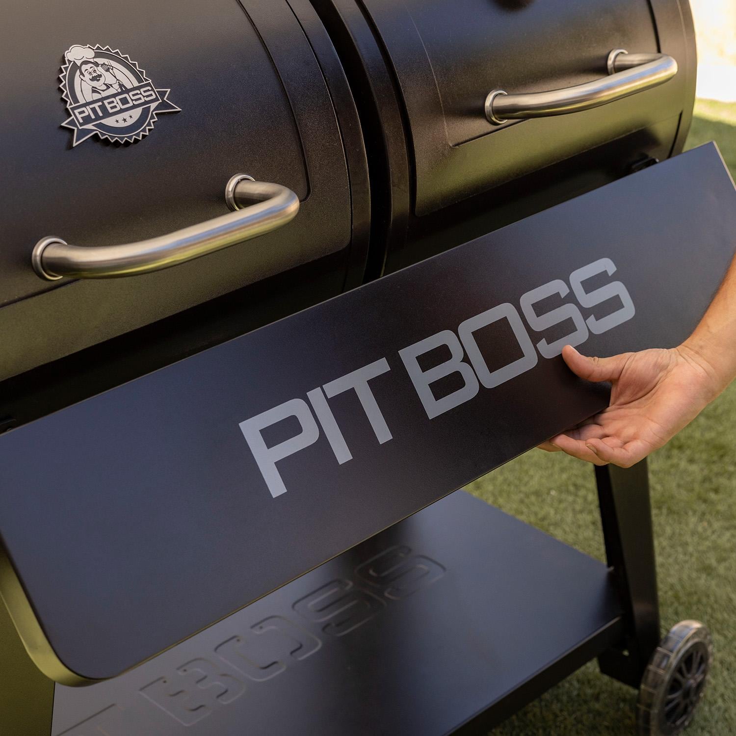 Pit Boss Charcoal and Pellet Combo Grill – Bluetooth® & Wi-Fi® Enabled