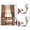 Rose Gold, variant on 2x Large Metal Crystal Glass Curtain Holdback Wall Tie Back Hooks Hanger Holder