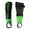 BLACK N. GREEN, variant on Vizari Malaga Shin Guards with Ankle Protection for Kids, Youth, and Adults | Lightweight Soccer Pads for Boys and Girls Ages 3+ - BLACK, XXS