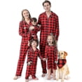 thumbnail image 1 of Pyjamas de Noël pour la Famille, Pyjamas Assortis pour la Famille à Carreaux Buffalo, 1 of 3
