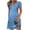 A-Navy, variant on MaFYtyTPR Women Summer Dress Fashion Printed Casual Hollow Neckline Short Sleeve Loose Round Neck Dresses A-Orange M
