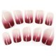 thumbnail image 5 of Uñas Postizas Brillantes Degradado De Moda Acrílico De Cobertura Completa Mediana 24 Piezas Uñas Postizas para Mujeres Y Niñas, 5 of 5