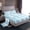 Blue, variant on jejeloiu Vintage Leaves Pattern Twin Sheet Sets,White Gray Bedding For Kids 3pcs