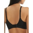 thumbnail image 2 of Women's Warner's RN1041A Cloud 9 Wireless Lift Bra (Black 2X), 2 of 5