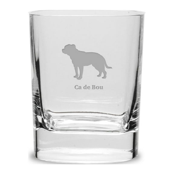 Ca De Bou Luigi Bormioli 11.75 oz Square Round Double Old Fashion Glass