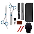 thumbnail image 2 of Hevirgo 10Pcs/Set Hair Scissor Wear-Resistant Professional Anti-deformed Hair Shaver Cutting Machine Clipper for Barber Shop, 2 of 8