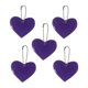 thumbnail image 1 of Colgante reflectante de seguridad para exteriores, 5 uds., colgante reflectante de seguridad en forma de corazón, adecuado para mochila, montar, caminar y correr Wmkox8yii  jkg6100, 1 of 1