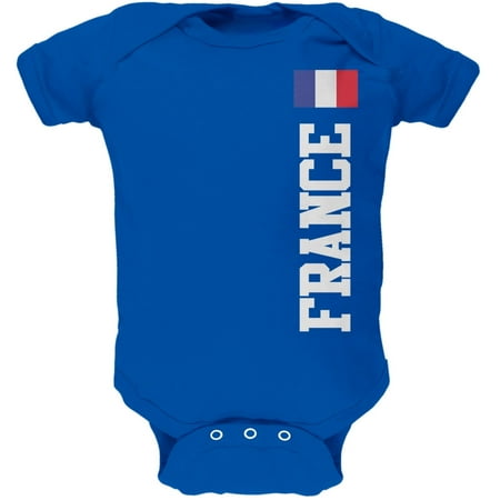 World Cup France Blue Baby One Piece