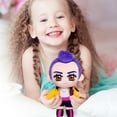 thumbnail image 4 of KPop Demon Hunters, Rumi Kpop Demon Hunters Plushie Doll,Soft Stuffed Animal Pillow for Home Kids' Bedroom Decor, Birthday Christmas Choice for Boys Girls, 4 of 6