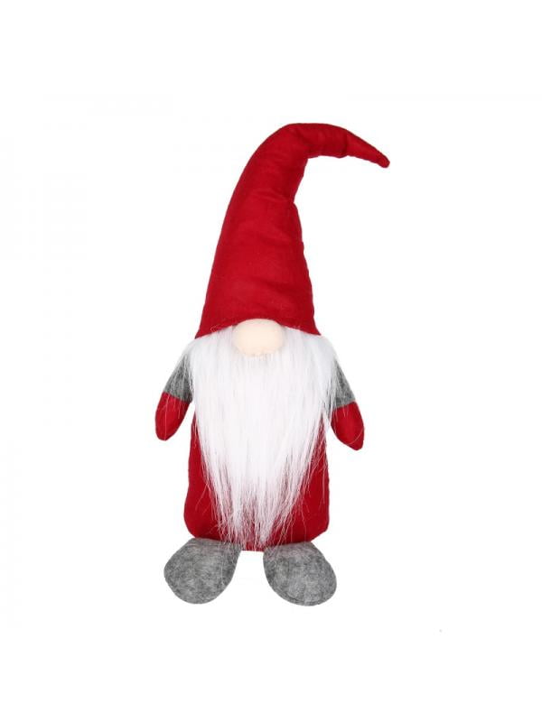 1X Christmas Santa Claus Gnome Doll Toy Ornaments Decoration Home Kids Xmas Gift