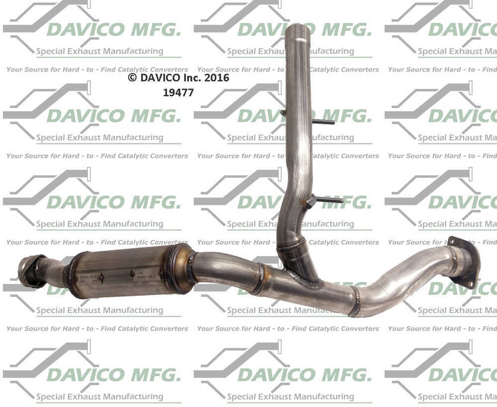 Davico Mfg Catalytic Converter P/N:19477 Fits select: 2011-2014 FORD F150