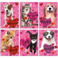 thumbnail image 2 of Current Puppies and Kittens Valentine Card Value Pack - Set of 12, 5" x 7" Valentine's Day Assortment, 2 of 6