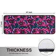 thumbnail image 5 of Kitchen Rugs Sets Of 2,Pioneer Flower Floral Print Pattern Anti Fatigue Kitchen Mat Rugs Non Slip Washable,Decorative Kitchen Floor Mats for Kitchen,Sink,Laundry,17"x47"+17"x47", 5 of 5