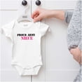 thumbnail image 5 of Proud Army Niece Military Family Bodysuit Jumper Girls Infant Baby Brisco Brands 18M, 5 of 6