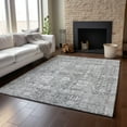thumbnail image 6 of Addison Rugs Mayfield Washable Transitional Panel Gray Rectangle Rug, 9' x 12', 6 of 6