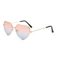 thumbnail image 1 of Thinsony Lightweight UV Protection Sunglasses With Colorful Lens Options Polarized Lens Sunglasses For Men Red on top and blue, 1 of 6