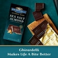 thumbnail image 3 of Pack of 2 - Ghirardelli Intense Dark Chocolate Bar, Sea Salt Almond, 3.5 Oz Bar Packaging May Vary, 3 of 3