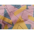 thumbnail image 4 of oneOone Cotton Poplin Fabric Rectangle & Triangle Geometric Decor Fabric Printed BTY 42 Inch Wide, 4 of 4