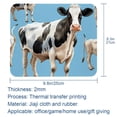 thumbnail image 5 of Cattle Printed Square Desk Mat Gaming Mouse Pad with Non-Slip Rubber Bottom - 8.3x9.8 Inch Office and Gaming Mouse Pad, 5 of 6