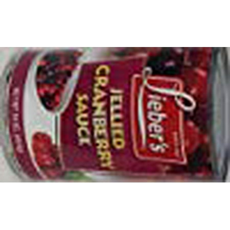 Lieber's Jelled Cranberry Sauce Kosher For Passover 16 Oz. Pk Of