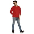 thumbnail image 5 of Inkmeso Men's Long Sleeve Cotton Basic Shirt Lightweight Solid T-Shirts, 5 of 7