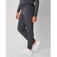 thumbnail image 3 of Hanes EcoSmart Women's Fleece Sweatpants with Cinched Cuffs, 30" Slate Heather M, 3 of 7