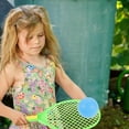 thumbnail image 4 of OULII 1Set Badminton Sports Set with Easy Grip Rackets and Balls Assorted Color for Backyard, 4 of 4