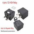 thumbnail image 1 of 1Pcs Repeater Relay 4 Pins 12V 40A for Auto Car Relays, 1 of 6