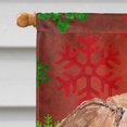 thumbnail image 3 of Carolines Treasures SC9593CHF Foxhound Anglais Flocon de Neige Rouge Drapeau de Noël Toile Maison Taille, 3 of 4