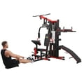 Fitvids LX900 Home Gym System Workout Station with 330 Lbs of