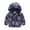 Navy, variant on Coerni Toddler Baby Boys Girls Hooded Jacket Windbreaker Lightweight Dinosaur Print Coat Autumn Long Sleeve Windproof Outwear