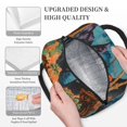 thumbnail image 5 of Haiem Galactic Jungle Dinosaurs Printed Lunch Bag Women, Lunch Box Lunch Bag for Women, Small Leakproof Cute Lunch Tote Large Capacity Reusable Insulated Cooler Lunch Container, 5 of 6
