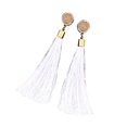 thumbnail image 2 of Soumake 1 Pair Women Earrings Anti-Rust Eye-Catching Durable Bohemia Tassels Earrings For Prom Fashion, 2 of 8