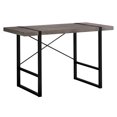 thumbnail image 4 of Monarch Specialties Computer Desk, Home Office, Laptop, 48"l, Work, Metal, Laminate, Brown, Black, Contemporary, Modern, 4 of 5